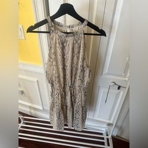 Mini Printed Women's Dress - size large